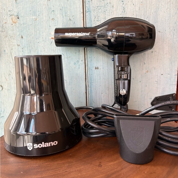 SOLANO SuperSolano Professional hair dryer, bundle, including diffuser & nozzle - Picture 5 of 12
